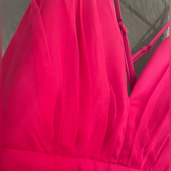 Le Chateau XXL size fuchsia dress - Picture 2 of 8